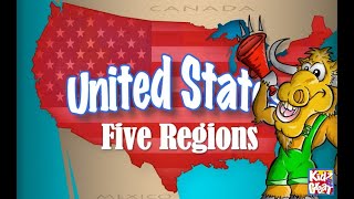 The 5 Regions of the United States [upl. by Chevalier738]