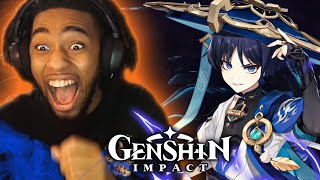 THE BEST CHARACTER DEMO EVER  Genshin Impact Scaramouche Character Demo Reaction [upl. by Ecinrev]