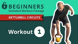 4 Minute Beginners Kettlebell Workout 1  Follow Along with Greg [upl. by Haliehs]