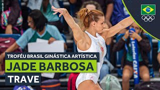 Jade Barbosa se apresenta no Troféu Brasil de Ginástica Artística [upl. by Evangelist]