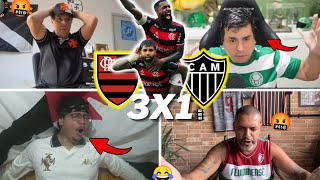 REAÃ‡Ã•ES DOS RIVAIS SECANDO O MENGÃƒO FLAMENGO 3X1 ATLÃ‰TICOMG COPA DO BRASIL 2024 VAMOS RIR KKKKK [upl. by Furlani]