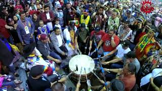 Northern Cree Singers  Edmonton Expo Powwow 2018 [upl. by Aicire]