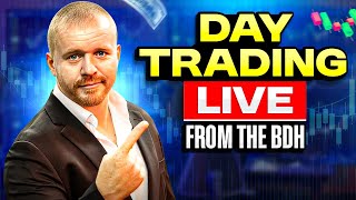 1 LIVE Day Trading Nasdaq Futures FRESH CASH FRIDAY [upl. by Gemoets]