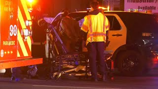 LA County Deputy Involved Crash In Rosemead [upl. by Tawsha335]