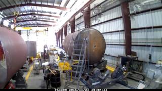 Time lapse Tank Fabrication [upl. by Marcelline]