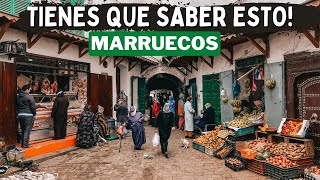 TODO LO QUE TIENES QUE SABER ANTES DE VIAJAR A MARRUECOS [upl. by Asirral]