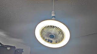 LED 30W Multifunctional Fan Light Review [upl. by Anire]