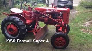 Farmall Super A 1950 [upl. by Aramo]