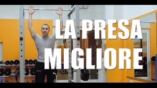 Trazioni alla sbarra la migliore distanza delle mani  Personal Trainer 70 [upl. by Erena]