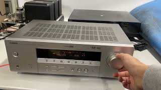 Yamaha HTR5830 Home Theater Surround Receiver video demo [upl. by Ainatnas263]