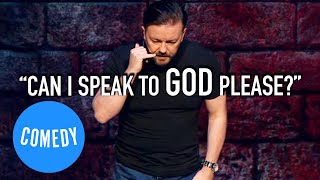 Ricky Gervais On What Counts As An Act Of God  Universal Comedy [upl. by Ambrosane]