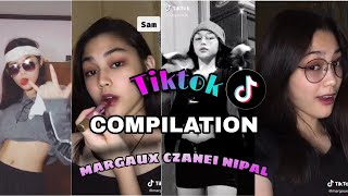 Margaux czanei nipal new Tiktok compilation [upl. by Randie]