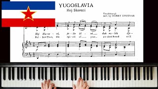 National Anthem of Yugoslavia Hej Slaveni [upl. by Atile903]