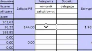 Lista płac w excelu za darmo [upl. by Strohbehn]