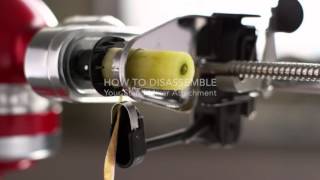 How To Use the Spiralizer Stand Mixer Attachment  KitchenAid [upl. by Tailor]