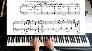 The Girl With Flaxen Hair  Claude Debussy  Piano Tutorial [upl. by Ynafets]