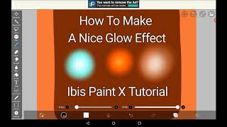 How To Do A Glow Effect  Ibis Paint X Tutorial For Beginners [upl. by Nnaassilem258]