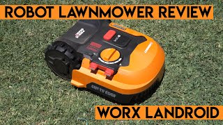 WORX LANDROID REVIEW A robot lawnmower really does work [upl. by Caren370]