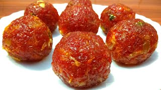 Gajorer Laddu  গাজরের লাডডু রেসিপি  Carrot Laddu Recipe  Tasty Village Style Carrot Sweet [upl. by Atinor]