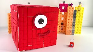 How to Make Numberblocks 1 to 1000  Numbers amp Counting Compilation Numberblock 21–30 Activity Set [upl. by Ydwor]