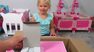 Throwback Bitty Baby Doll Haul Welcome Home Bitty Baby Set Unboxing [upl. by Lilith]