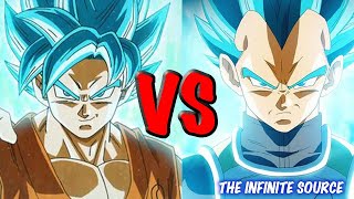 Goku vs Vegeta Rap Battle [upl. by Fabri]