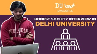 DU Beat Honest Society Interview In Delhi University [upl. by Fagin]