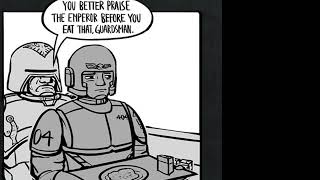 Roommates Arbitrator  Warhammer 40K Webcomic Dub [upl. by Aihsekat]