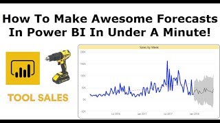 How To Create Amazing Forecasts in Power BI in Seconds [upl. by Mirelle]