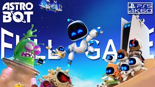 Astro Bot Full Gameplay Walkthrough Full Game PS5 4K 60FPS No Commentary [upl. by Lombardi273]