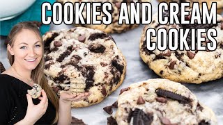 How To Make Cookies and Cream Cookies [upl. by Bethany]