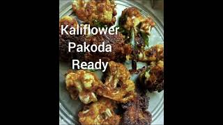 Kaliflower pakoda [upl. by Nerfe]