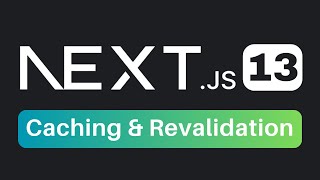 Nextjs 13 Caching and Revalidation [upl. by Erialcyram]