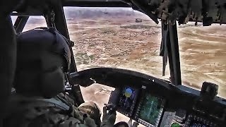 Chinook Flight Over Afghanistan [upl. by Annadroj]