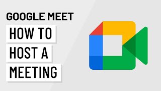 Google Meet How to Host a Meeting [upl. by Llehctim599]