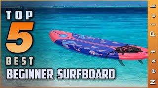 Top 5 Best Beginner Surfboard Review in 2024 [upl. by Fabrin]