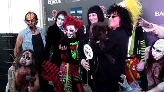 Fright Dome Circus Circus Las Vegas Black Carpet 2 10313 [upl. by Ruomyes]