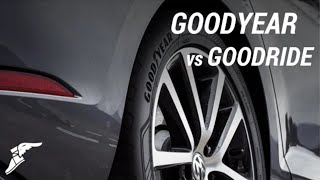 Goodyear vs Goodride Tyre Test with Tyre Reviews [upl. by Aihsilef110]