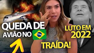 🔴 Avião cai no Brasil com time  Patricia Abravanel traída  Silvo Santos morre em 2022 DIZ VIDENTE [upl. by Ah]