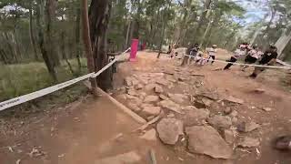 Qld DH state titles 3rd place run [upl. by Ahseiyk]