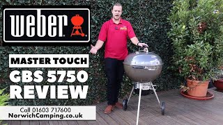 Weber Master Touch GBS 5750 Charcoal BBQ Grill Review [upl. by Levi776]