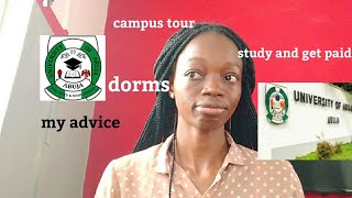 What you need to know about university of Abuja  campus tour  vlog  Advice to new students [upl. by Airetahs]