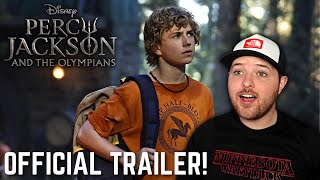 Percy Jackson and The Olympians  Official Trailer Reaction [upl. by Hadley]