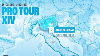 Marcialonga 2023 last hillMens top 20 marcialonga italy [upl. by Bolton]