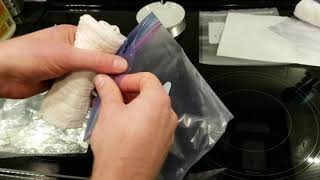 Vacuum Seal Ziplock Freezer Bags with Food Saver [upl. by Delamare484]