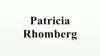 Patricia Rhomberg [upl. by Man]