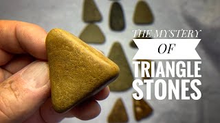 NATIVE AMERICAN STONE TOOL No 20 Triangle Stones [upl. by Deibel]