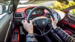 2021 Maserati Ghibli Trofeo 38L V8  Exhaust Notes [upl. by Bren]