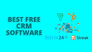 5 Best Free CRM Software in 2024 [upl. by Etteniuq]