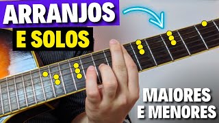 Como fazer SOLOS DE PASSAGEM no violão  Simples e muito lindo  Aula de violão [upl. by Akeylah]